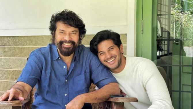 Mammootty and Dulquer Salmaan